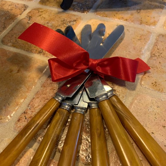 Kitchen bakelite flatware - Picture 3 of 3